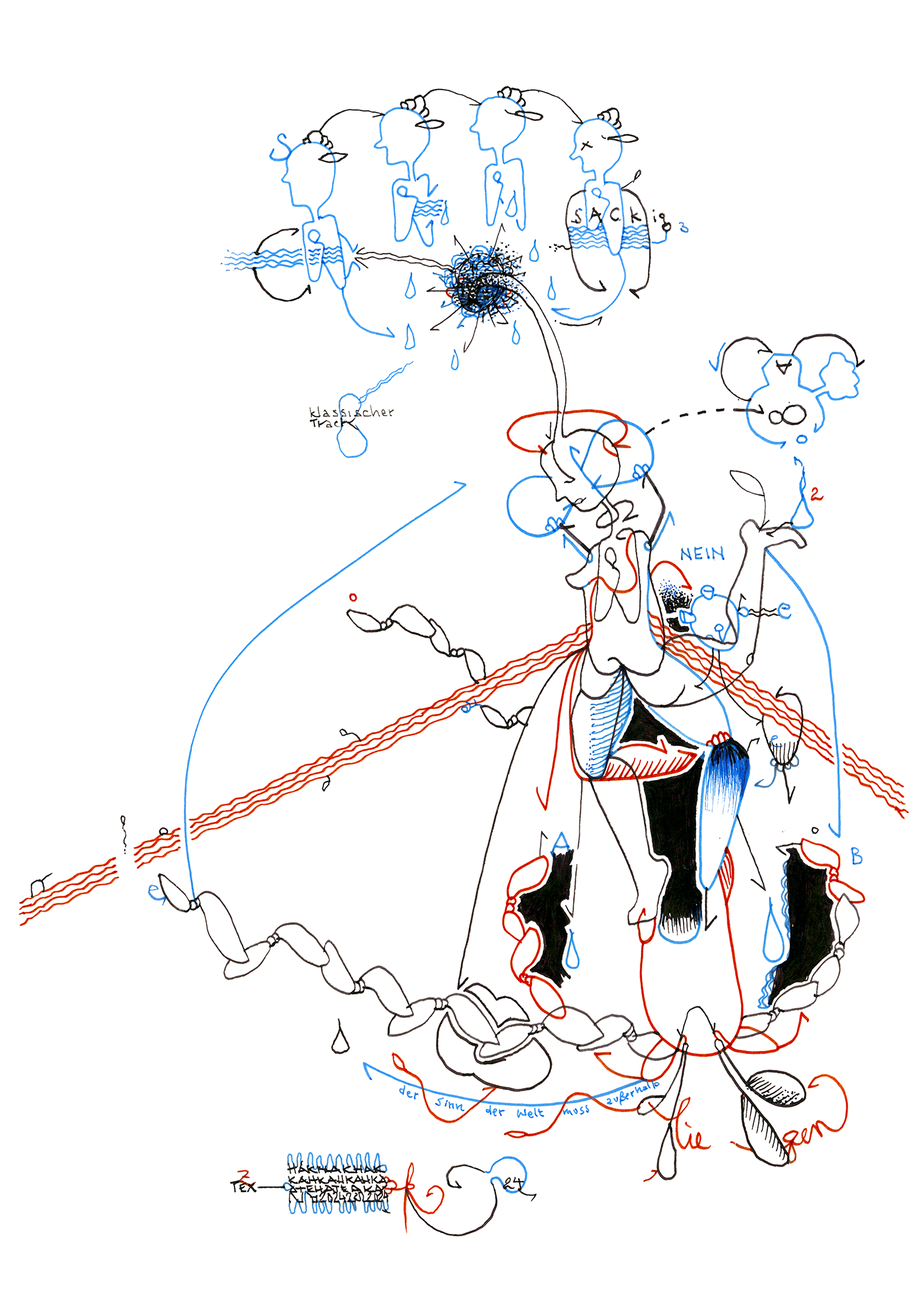 Hannes Kater Tageszeichnung (Zeichnung/drawing) vom 15.03.2024 (1414 x 2000 Pixel)