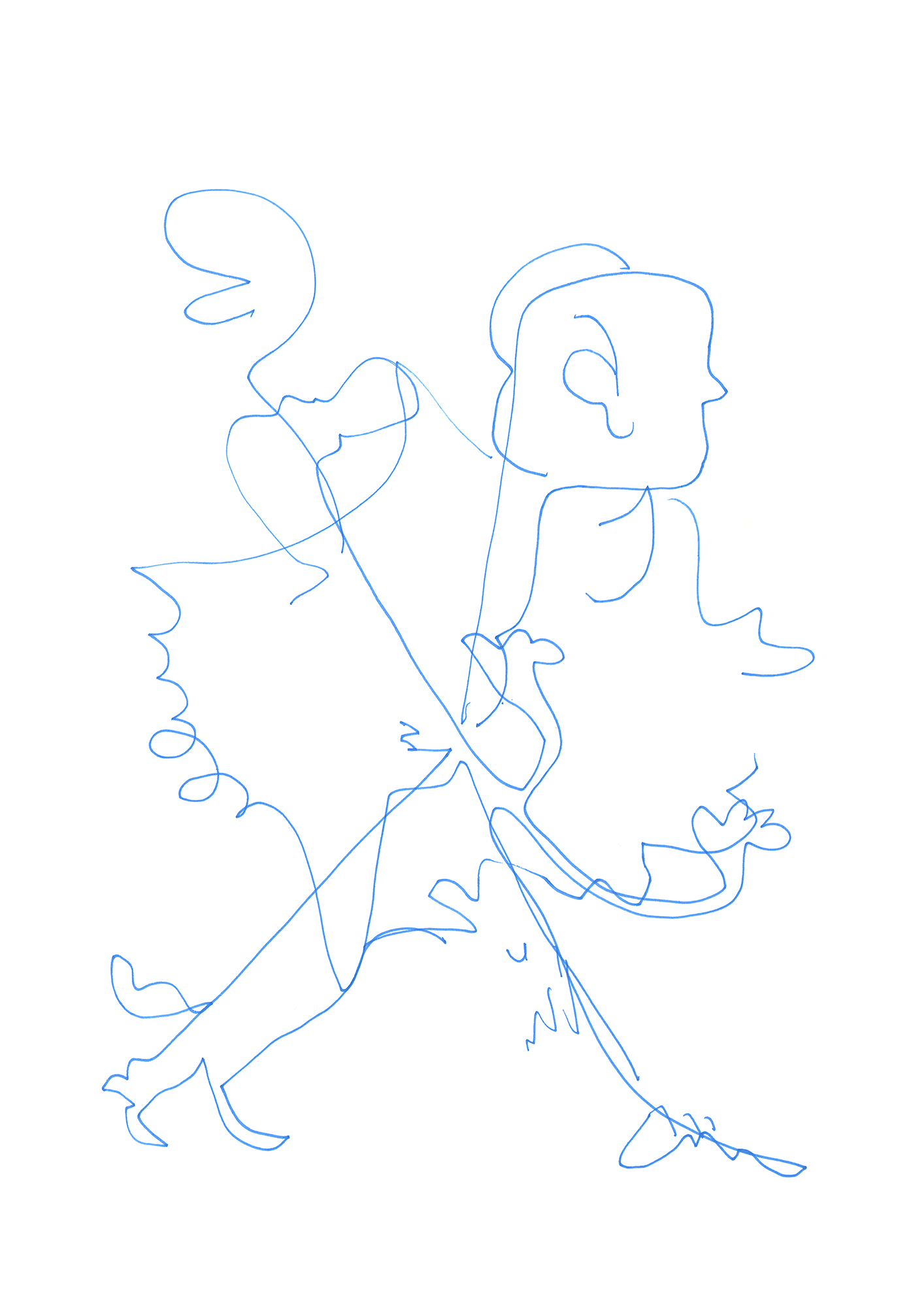 Hannes Kater Tageszeichnung (Zeichnung/drawing) vom 02.04.2024 (1414 x 2000 Pixel)