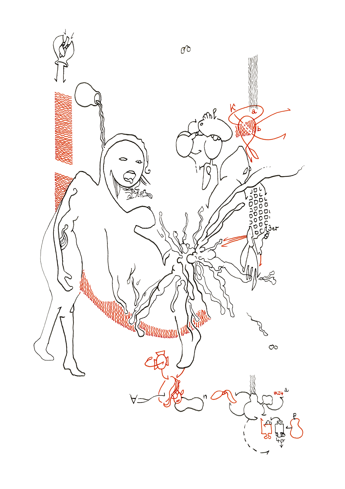 Hannes Kater Tageszeichnung (Zeichnung/drawing) vom 09.09.2024 (1414 x 2000 Pixel)