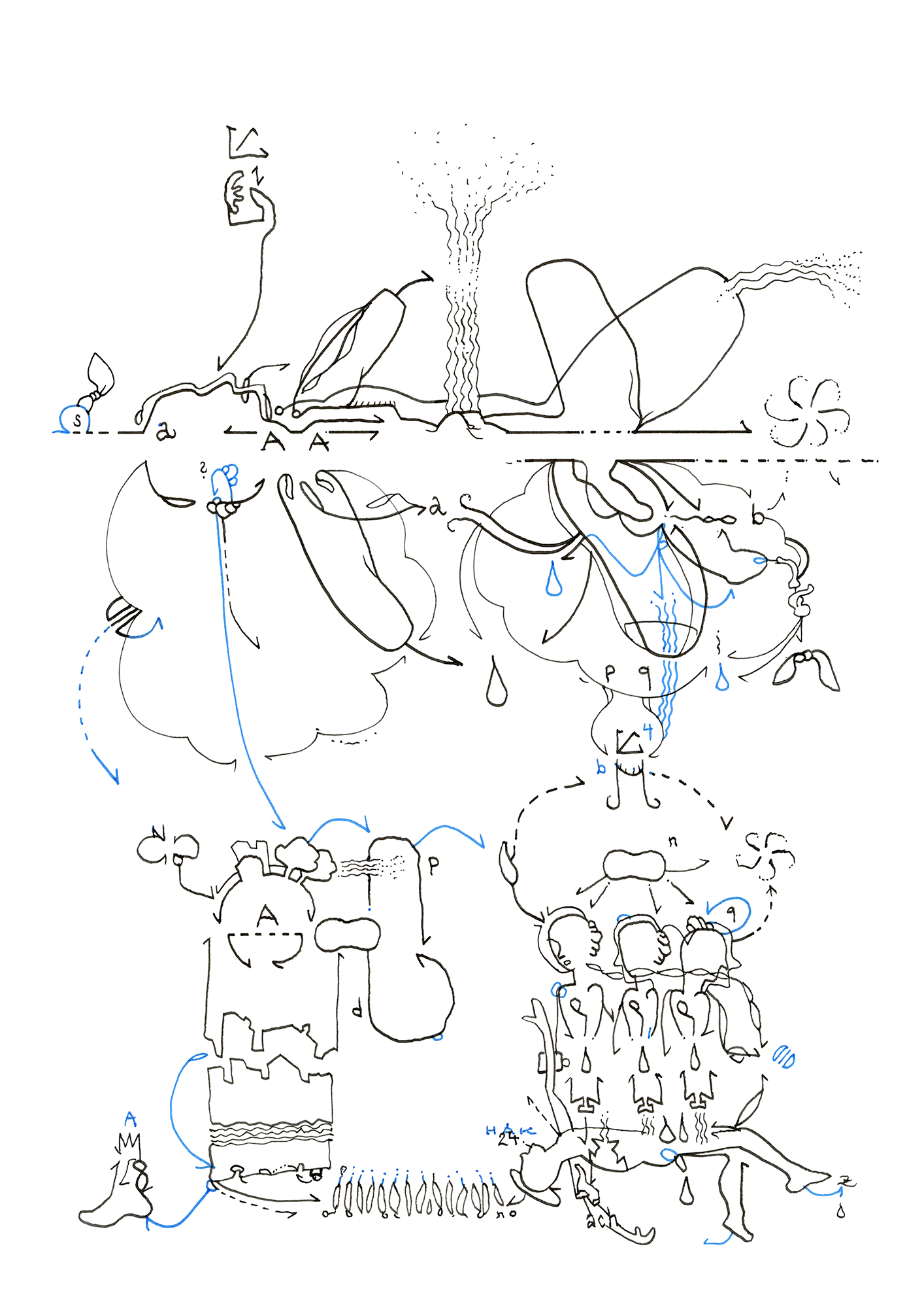 Hannes Kater Tageszeichnung (Zeichnung/drawing) vom 18.09.2024 (1414 x 2000 Pixel)