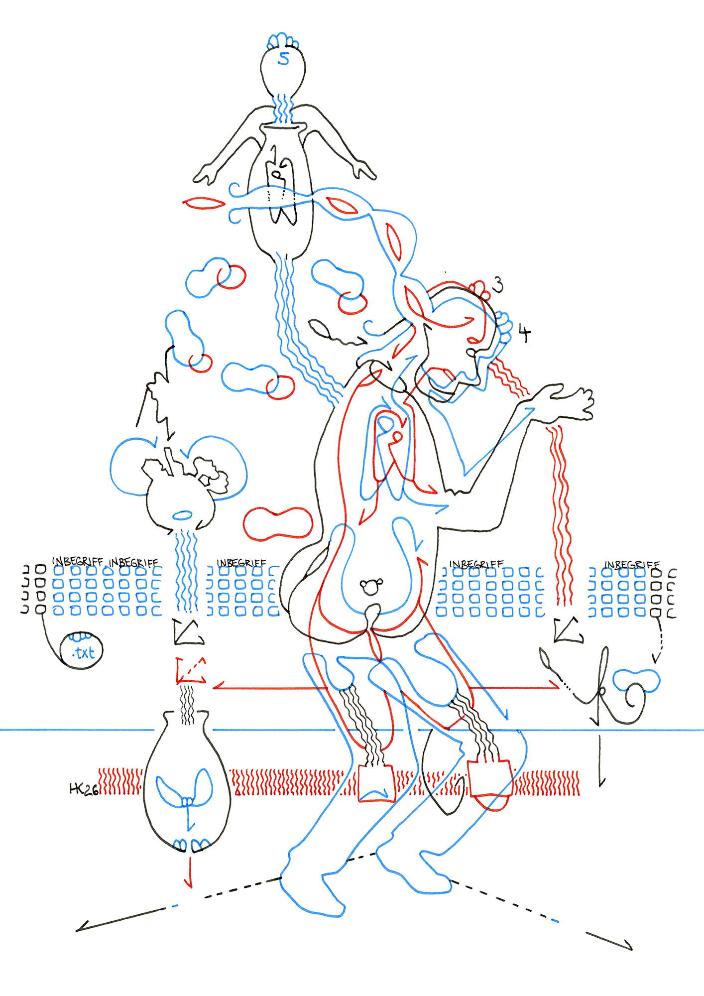 Hannes Kater  Tageszeichnung (Zeichnung/drawing) vom 21.03.2026 (1414 x 2000 Pixel)