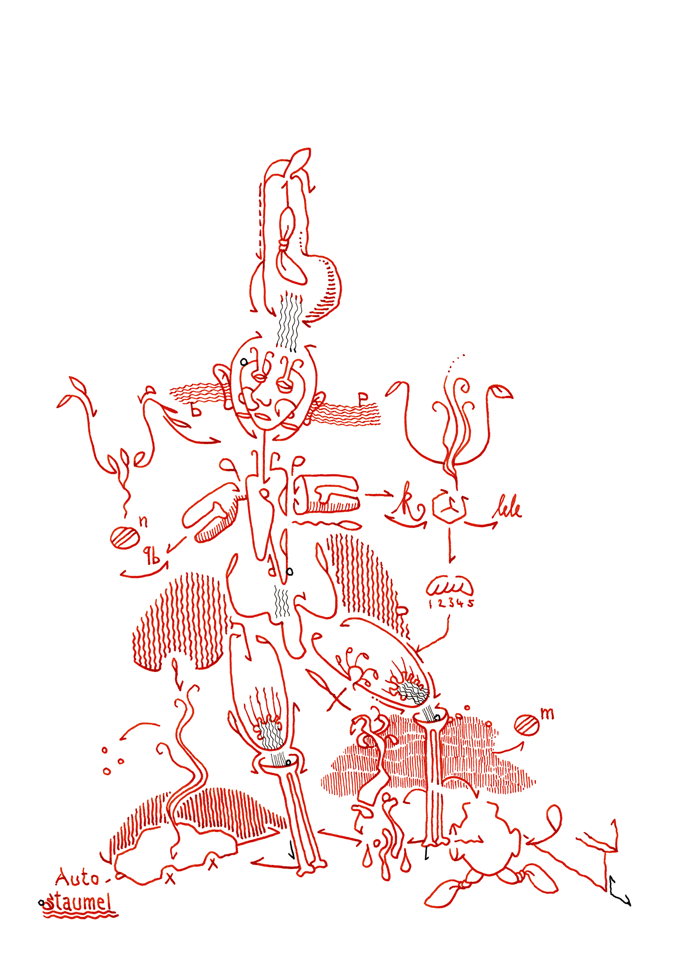 Hannes Kater  Tageszeichnung (Zeichnung/drawing) vom 13.10.2019 (1414 x 2000 Pixel)