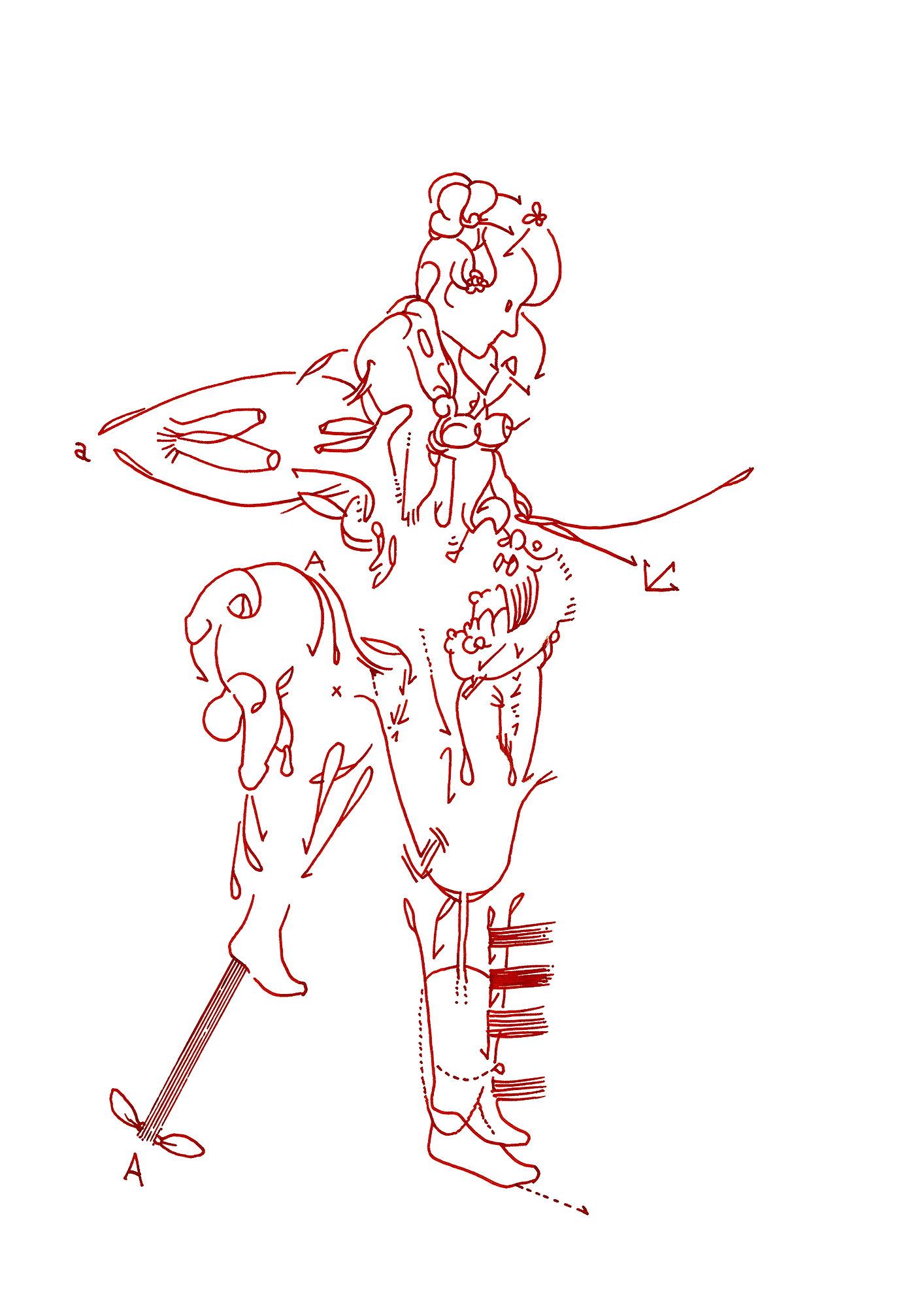 Hannes Kater: Zeichnung vom 26.02.2016