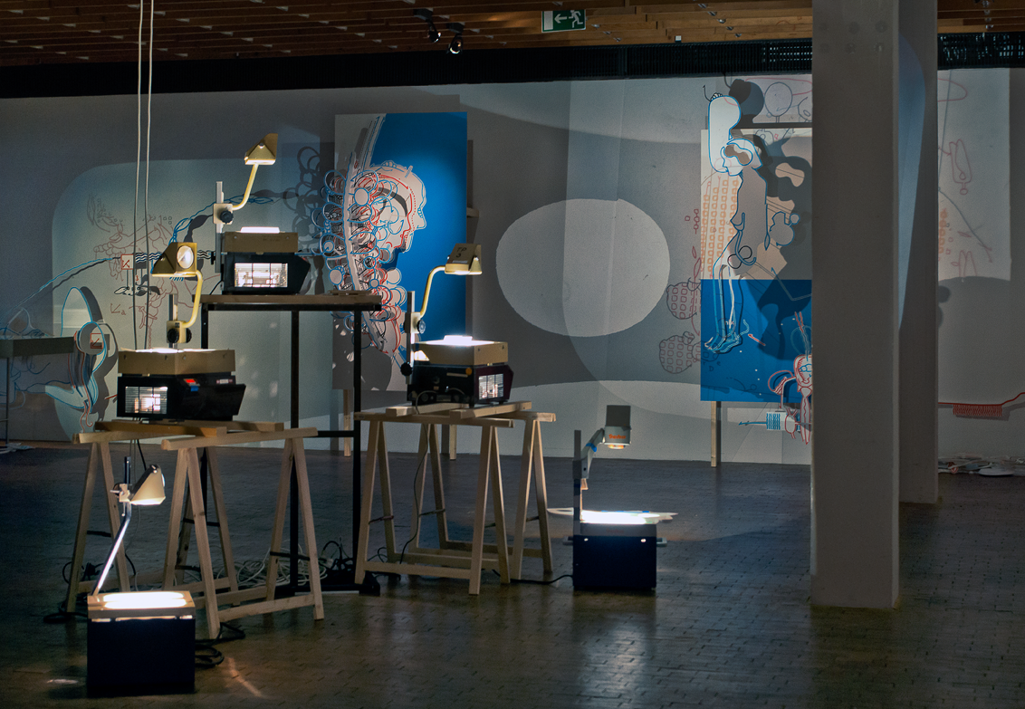 Skizze zu Halle 3, Akademie der K&uuml;nste, Hanseatenweg, Berlin