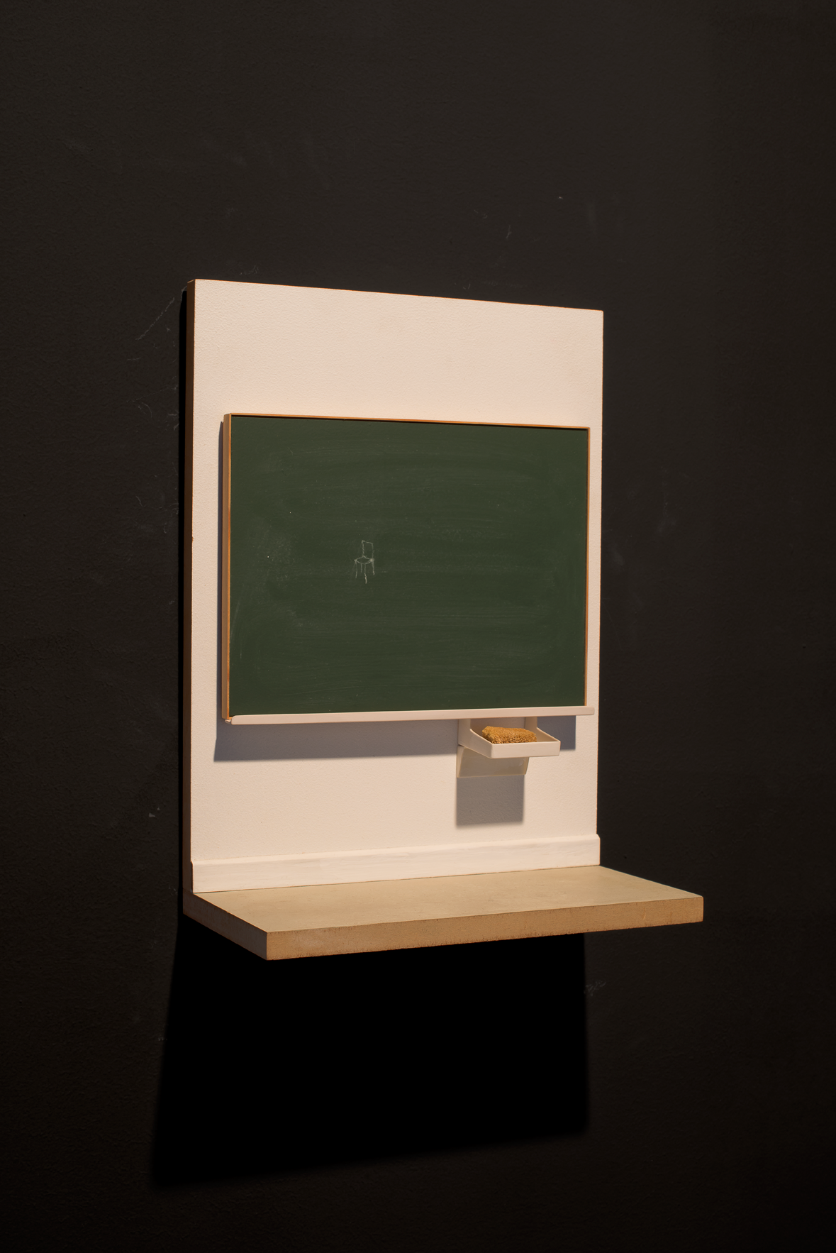 Hannes Kater: Willkomm-Tafel in "&uuml;berbrechen", Akademie der K&uuml;nste, Hanesatenweg 2012