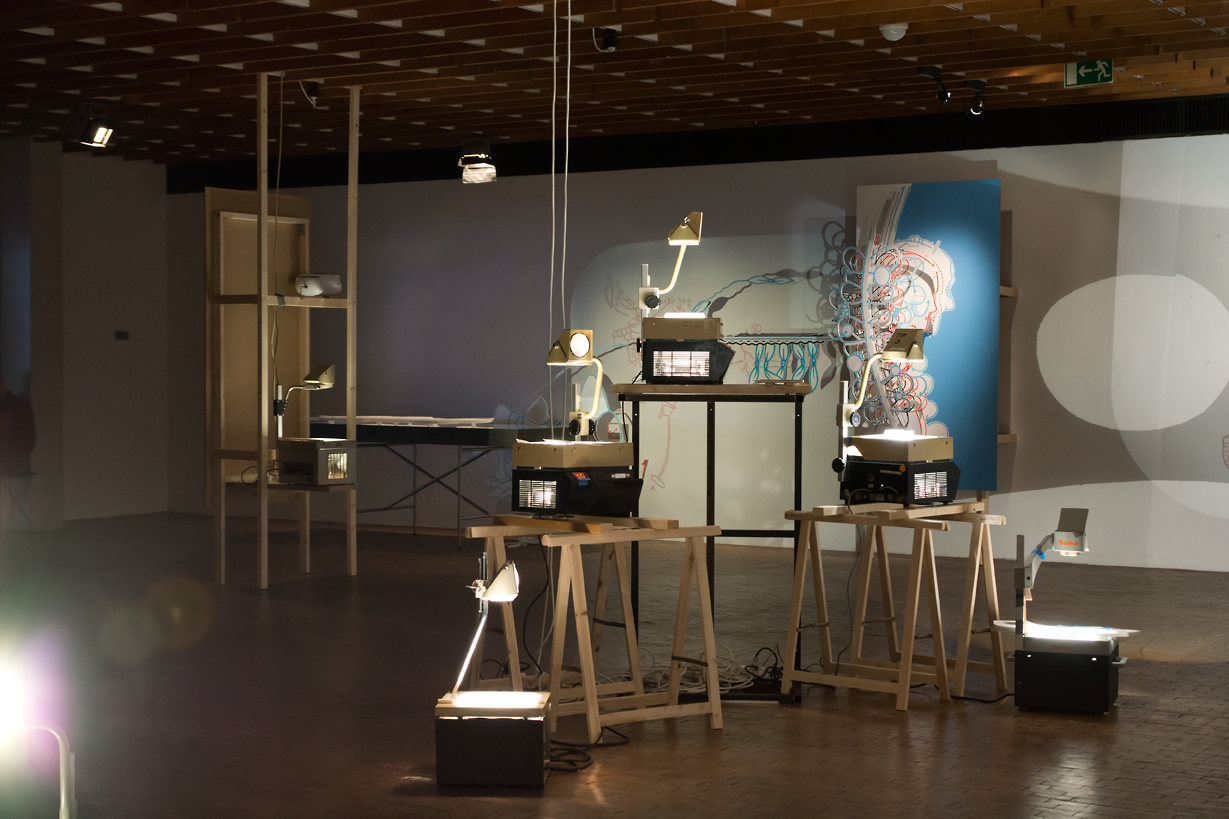 Hannes Kater: Station1 "Ich-Sortierung" f&uuml;r die Ausstellung"&uuml;berbrechen" in der Akademie der K&uuml;nste, Hanseatenweg, Berlin