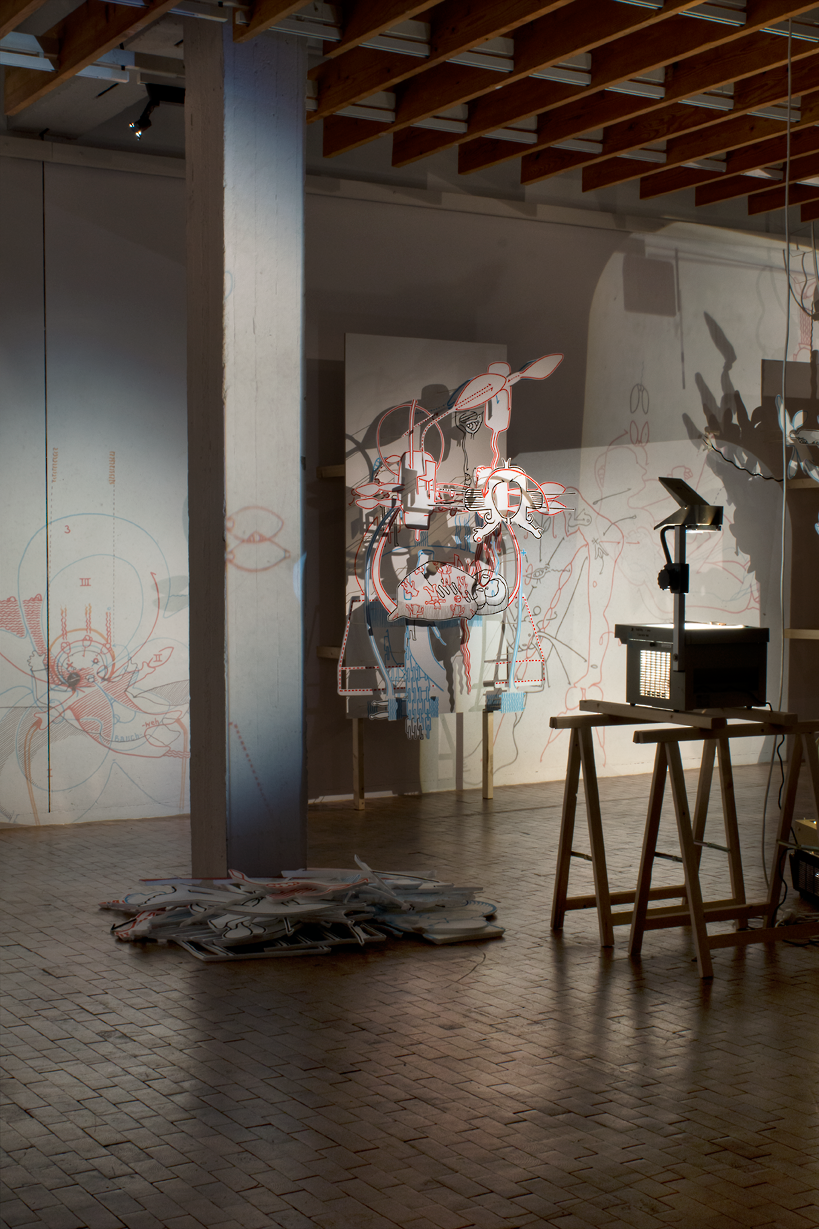 Hannes Kater: Station 9 "Kind" f&uuml;r "&uuml;berbrechen", Akademie der K&uuml;nste, Hanesatenweg 2012