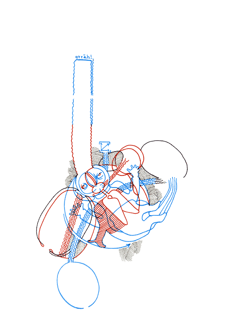 Hannes Kater - Zeichnung f&uuml;r den 20-01-2008