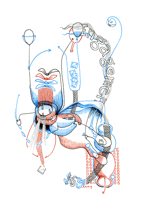 Hannes Kater - Zeichnung f&uuml;r den 04-02-2007
