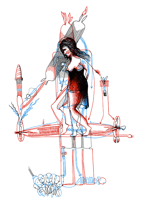 Hannes Kater - Zeichnung f&uuml;r den 09-02-2008