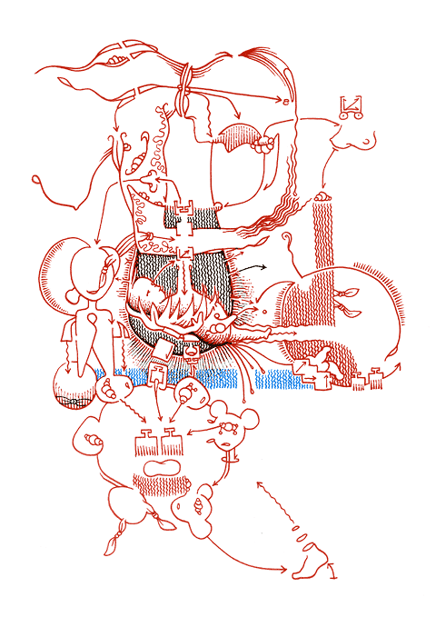 Hannes Kater - Zeichnung f&uuml;r den 17-02-2008