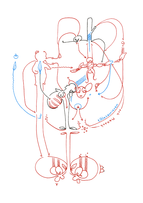 Hannes Kater - Zeichnung f&uuml;r den 21-02-2008