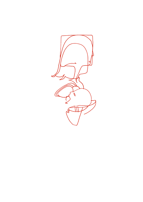 Hannes Kater - Zeichnung f&uuml;r den 03-03-2008