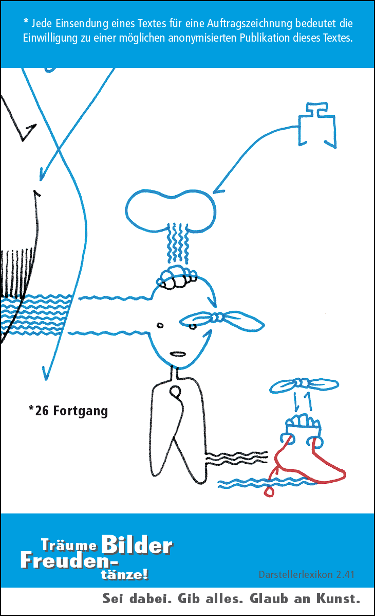 Hannes Kater: Auftragsk&auml;rtchen *26 Fortgang, R&uuml;ckseite, Version von 2010