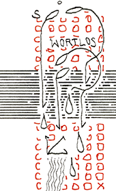 Hannes Kater  Detail einer Zeichnung aus dem Oktober 2024