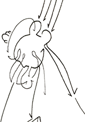 Hannes Kater  Detail einer Zeichnung aus dem September 2024