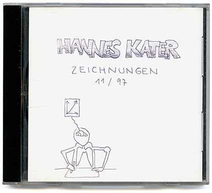 Cover f&uuml;r selbst gebrannte CD aus dem Jahr 1997 von Hannes Kater