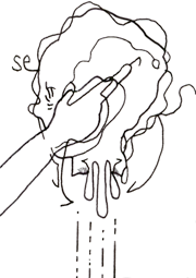 Hannes Kater  Detail einer Zeichnung aus dem November 2024