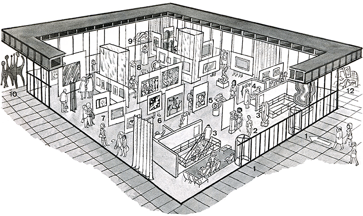 Hannes Kater  Barbara Kruger in der Neuen Nationalgalerie (Bitte lachen / Please cry)