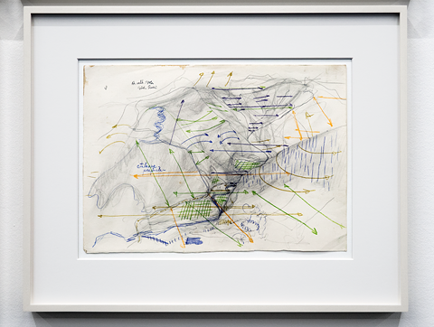 Beil&auml;ufige Zeichnung auf einem A4 Blatt