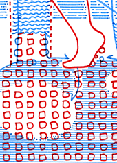 Hannes Kater  Detail einer Tageszeichnung auf Instagram, 2021