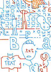 Hannes Kater  Detail einer Tageszeichnung auf Instagram, 2021