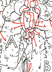 Hannes Kater  Detail Tageszeichnung