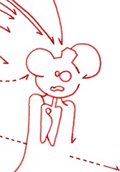 Hannes Kater  Detail einer Tageszeichnung aus der 1. KW 2020 auf Instagram