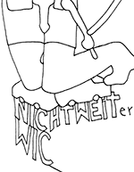 Hannes Kater  Detail der Tageszeichnung vom 05.03.2019 auf Instagram