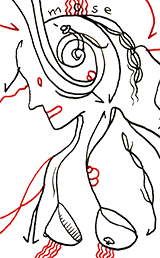 Hannes Kater  Detail Tageszeichnung vom 20.04.2018