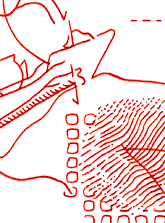 Hannes Kater  Detail Tageszeichnung vom 15.05.2018