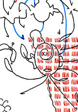 Hannes Kater  Detail Tageszeichnung vom 21.05.2018