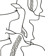 Hannes Kater  Detail Instagram-Zeichnung vom 07.12.2018