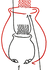 Hannes Kater  Detail Tageszeichnung vom 21.06.2017
