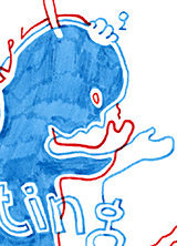 Hannes Kater  Detail Tageszeichnung vom 30.01.2018