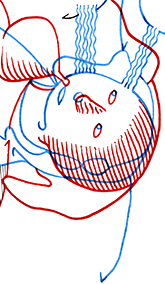 Hannes Kater  Detail Tageszeichnung vom 29.01.2018