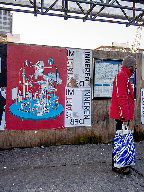 Hannes Katers Beitrag zu: Inside the City eine Open Air Gallery, Bremen 2015