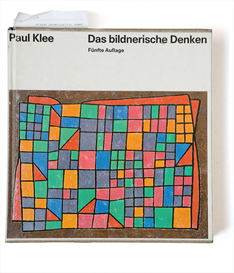 Paul Klee: Das bildnerische Denken. Buchcover  f&uuml;r Buchtip