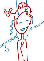 Hannes Kater  Detail der Tageszeichnung vom 21.10.2015