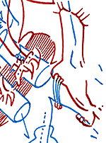 Hannes Kater  Detail der Tageszeichnung vom 14.11.2015