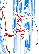 Hannes Kater  Detail der Tageszeichnung vom 30.12.2015