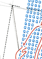 Hannes Kater  Detail der Tageszeichnung vom 31.12.2015
