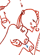 Hannes Kater  Detail Tageszeichnung vom 30.01.2016