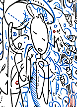 Hannes Kater  Detail Tageszeichnung vom 08.02.2016