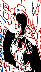 Hannes Kater  Detail Tageszeichnung vom 10.03.2016