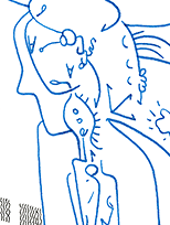 Hannes Kater  Detail Tageszeichnung vom 12.05.2016