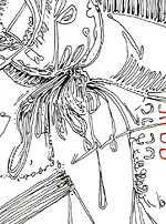 Hannes Kater  Detail Tageszeichnung vom 20.04.2015