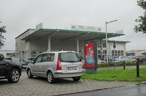 Hannes Katers Beitrag zu: Inside the City eine Open Air Gallery, Bremen 2015 - Foto: Harald Falkenhagen