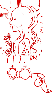 Hannes Kater  Detail Tageszeichnung vom 21.07.2015