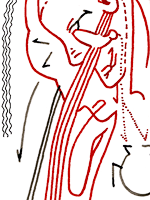 Hannes Kater  Detail Tageszeichnung vom 14.09.2015